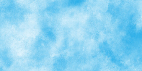 soft sky blue watercolor vector background,Bright blue cloudy sky vector illustration, Abstract blurry defocused and grainy blue sky shades Watercolor background.