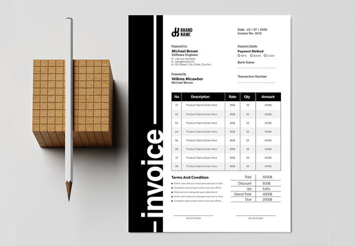 Minimal Invoice