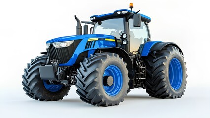 Obraz premium tractor isolated on white background