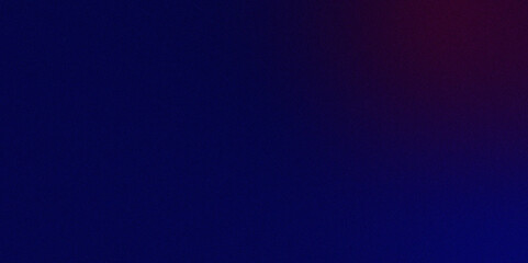 Gradient Background with soft Texture fading from blue to purple .blue purple  black gradient background grainy texture smooth color gradient noise texture copy space .Elegant Presentation Template