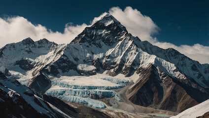 Image of Himalayan Mountains scenery, AI generated 7