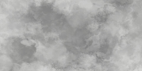 Abstract Black and white old stained grunge grey shades watercolor background. Watercolor white and light gray texture, background. Illustration.