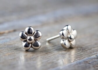 Dainty and elegant, these small silver stud earrings are crafted from high-quality 92.5% sterling silver, perfect for everyday wear and adding subtle sophistication to any outfit.