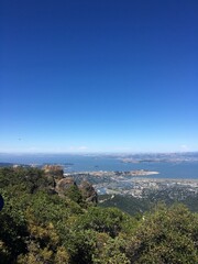 view from the top of the mountain