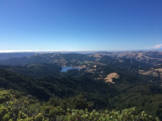 Fototapeta premium view from the mountain