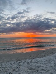 Fototapeta premium sunset on the beach