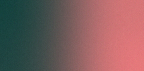 Abstract noise background with dark  green and brown gradient for appealing and modern aesthetic Gradient green blue pink blur abstract background .