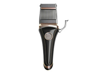 Obraz premium stylish barber clipper isolated on transparent background.