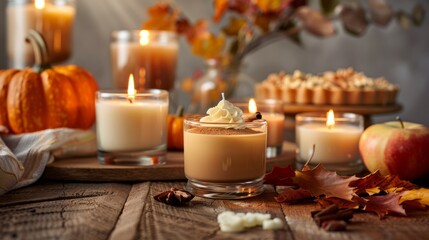 Warm Glow: Thanksgiving Candles Set the Festive Mood