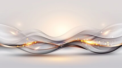 Abstract Three-Dimensional Design with Flowing Lines and Curves