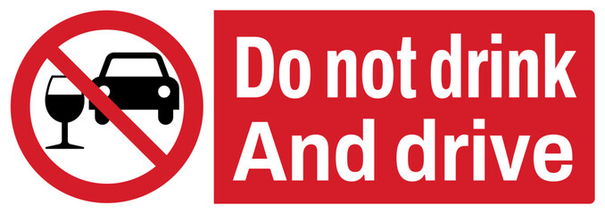 ISO prohibition safety signs_do not drink and drive landscape tex variation_no guns permitted size 1/2 a4/a3/a2/a1	
