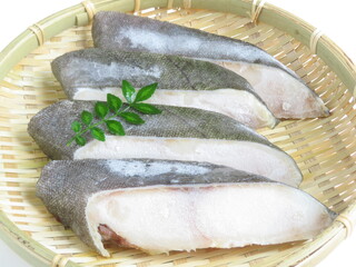 冷凍した銀だら