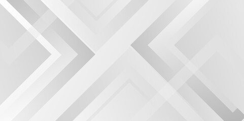 white and gray vector futuristic tech glow and shinning line simple modern abstract background. Modern lines pattern futuristic technology concept banner for cover, poster, presentation.