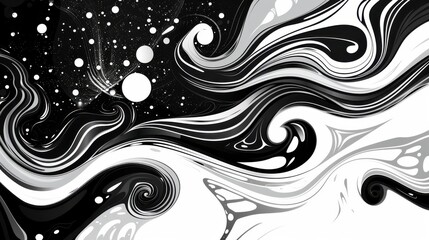 Fototapeta premium abstract black white background vector
