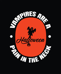 Happy Halloween Vector T-Shirt Design, Template