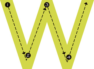 Capital Letter Tracing Guide