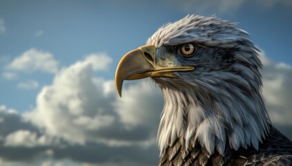 Obraz premium Majestic Bald Eagle