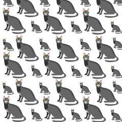 Cat Seamless Pattern