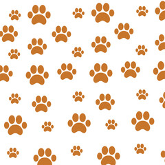 Paw Pattern Seamless