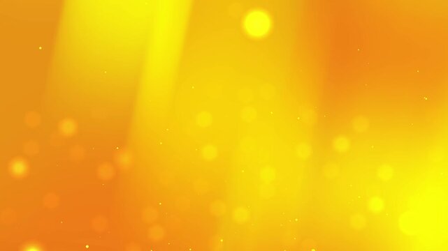Yellow and orange background with glowing circles. Suitable for abstract designs, technology concepts, vibrant themes, and modern background.
