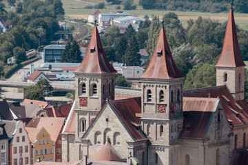 Fototapeta premium Basilika Sankt Vitus in Ellwangen an der Jagst