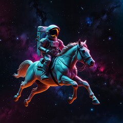 Fototapeta premium knight on horseback