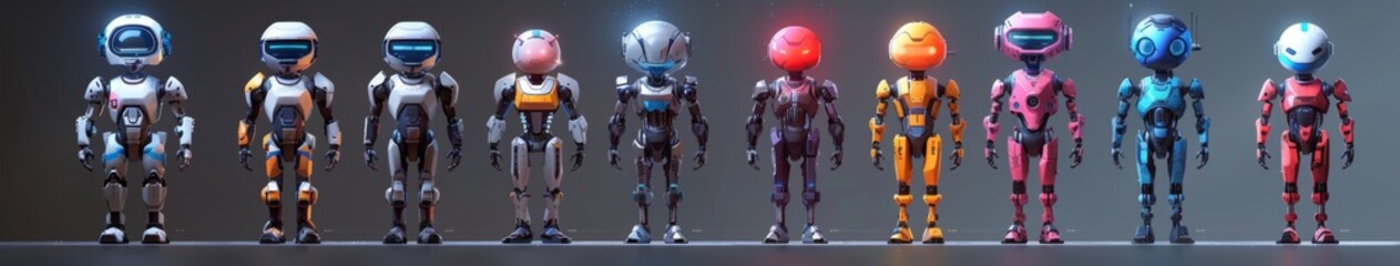 Master Animators Crafting Dynamic Characters and Robots in Sci-Fi and Cartoon Styles for Video Game and Animation Production