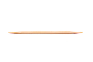 wooden toothpick isolated on white