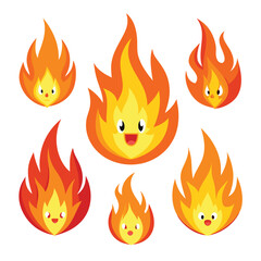 Fire Icons Set