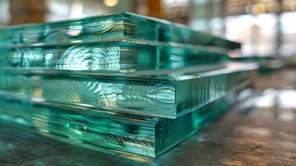 Production of window panes of different thicknesses at a glass factory