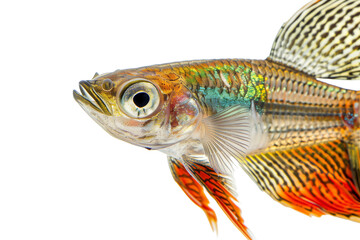 Fototapeta premium colorful fish isolated on transparent background png