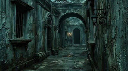 Fototapeta premium abandoned church