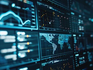 Develop a chart on the financial implications of regulatory changes for businesses side view to inform management cybernetic tone Monochromatic Color Scheme