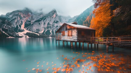 Fototapeta premium an old cabin