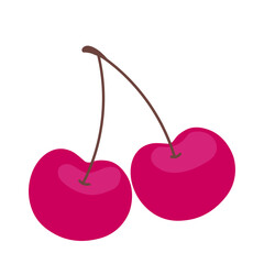 Cherry Delight - Vibrant Fruit Illustrations for Fresh Designs