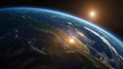 Obraz premium earth from space