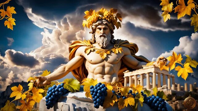 Dionysus, the ancient Greek god of wine