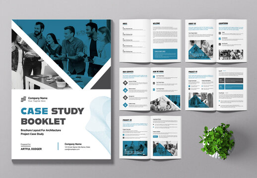 Case Study Booklet Template