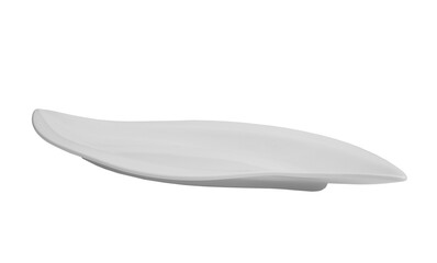Empty plate isolated on a transparen png.