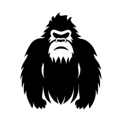 Obraz premium Bigfoot Icon Logo Vector