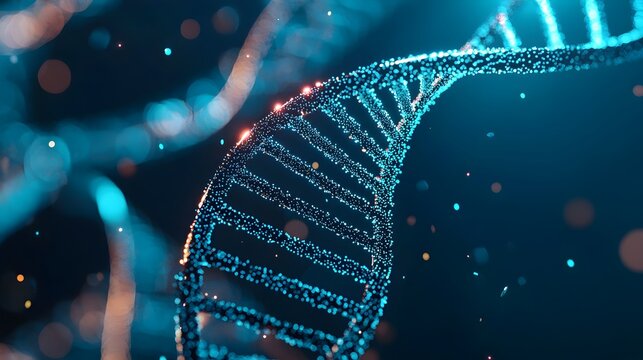 Biotech Ethics Debates Visualized in Futuristic Holographic Presentation