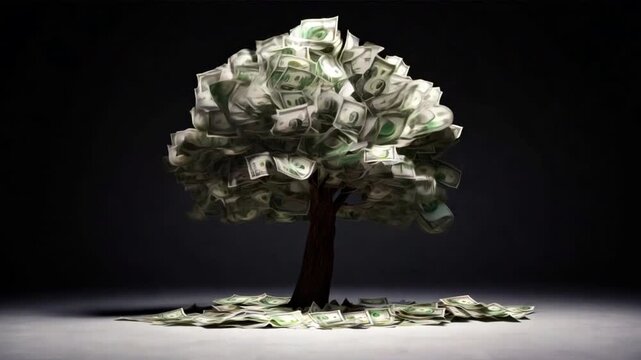 Plants that grow money along with growing money.