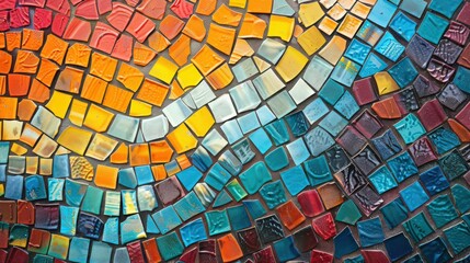 Abstract mosaic texture offers a dynamic and textured background, perfect for contemporary and artistic compositions