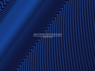 Premium background design with dark blue luxury motif. Vector horizontal template, for digital lux business banners, contemporary formal invitations, luxury vouchers, gift certificates, etc.	
