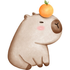 This animal is called a capybara
