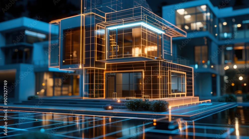 Poster analyze the advantages of 3d modeling in blueprint creation