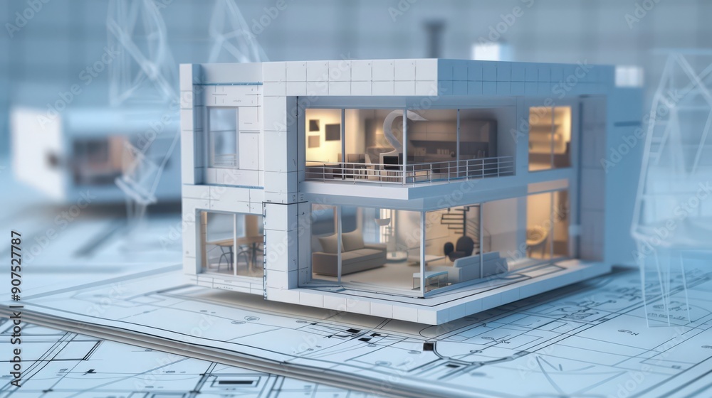 Poster analyze the advantages of 3d modeling in blueprint creation