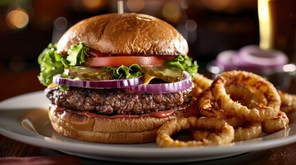 The Gourmet Beef Burger