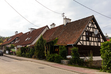 Poland Swieta Lipka view on a sunny autumn day