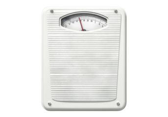 weight scale isolated on transparent background.